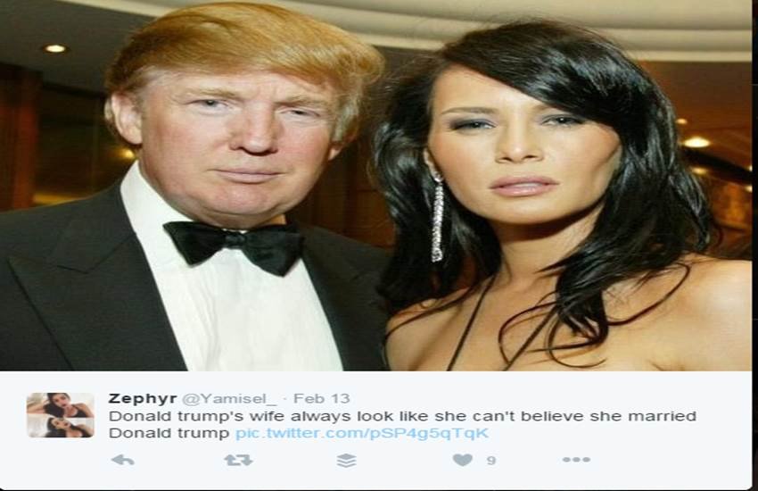 Ted Cruz, Donald Trump, Ted Cruz wife, Trump wife, Trump Cruz wives spat, america president election, international news, Donald Trump Wife, photos donald trump wife, trump wife, malenina, malenina bold pics, bold pics of Donald trump wife, us election 2016, us election 2016 polls, donald trump poll, donald trump poll, डोनाल्‍ड ट्रंप, अमेरिकी राष्‍ट्रपति चुनाव, मेलेनिया ट्रंप