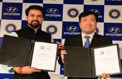 BCCI ने Hyundai के साथ किया 4 साल का करार