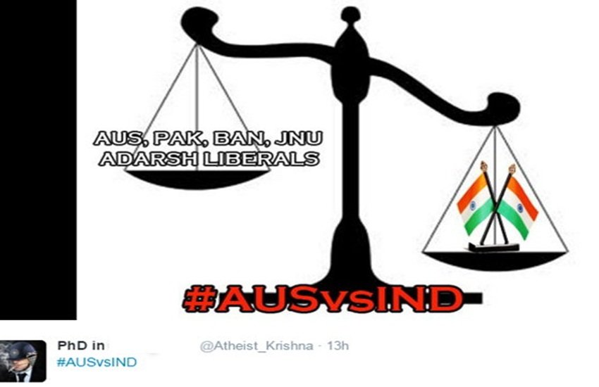 India v Australia at Mohali, t20-world-cup, Twitter reactions, ms dhoni, ind vs aus, virat kohli, yuvraj singh, yograj singh, world t20 news hindi, india vs australia, india australia, india australia world twenty20 sports news hindi, cricket news hindi, भारत ऑस्‍ट्रेलिया मोहाली, वर्ल्‍ड टी20 टी20 वर्ल्‍ड कप, सोशल मीडिया ट्रेंड, विराट कोहली, धोनी, युवराज सिंह, भारत ऑस्‍ट्रेलिया वर्ल्‍ड टी20