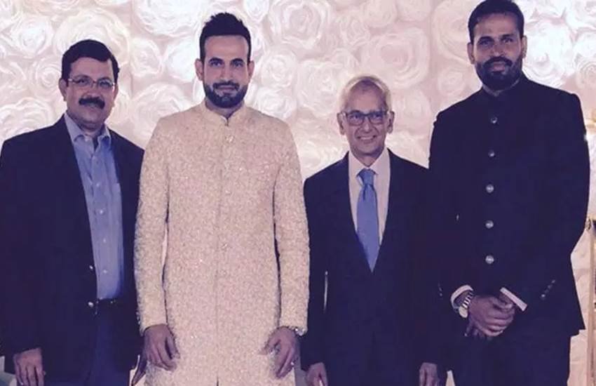 Irfan Pathan, irfan Pathan wedding, irfan Pathan reception, Irfan Pathan wedding reception, pathan India. irfan pathan reception photos, irfan pathan marrige, irfan pathan wife, इरफान पठान, इरफान पठान शादी, इरफान पठान रिशेप्‍सन फोटो, पठान वाइफ