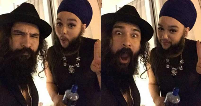 harnaam Kaur, bearded lady, fashion show, instagram, london, marianna harutunian, ramp walk, royal fashion day,london fashion, sikh, body positivity, self-love