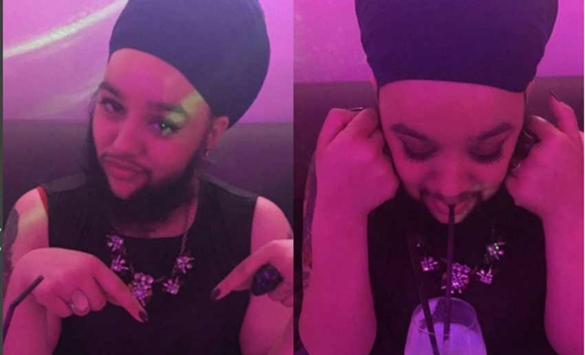 harnaam Kaur, bearded lady, fashion show, instagram, london, marianna harutunian, ramp walk, royal fashion day,london fashion, sikh, body positivity, self-love