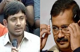 JNU, JNUSU, Arvind kejriwal, Jnusu president kanhaiya kumar, meeting, Jnu student, CPI National