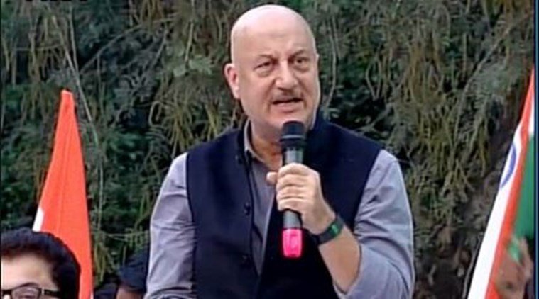 anupam kher, umar khalid, anupam kher umar khalid, jnu row, jnu umar khalid, jnu row, kanhaiya kumar, sedition case, bharat mata ki jai