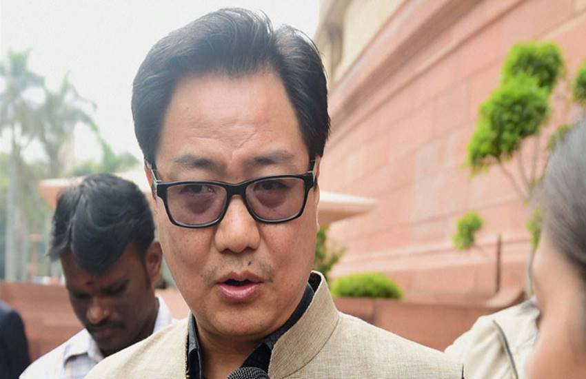 केंद्रीय गृह राज्यमंत्री मंत्री किरेन रिजिजू