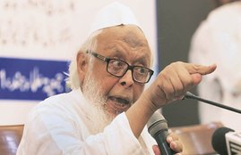 jamiat Ulema-e-Hind, jamiat, Maulana Arshad Madani, Jamiat Ulema-e-Hind President Maulana Arshad Madani, narendra modi, madani questions modi, madani modi, National Solidarity Conference, madani conference, india news जमियल उलेमा ए हिंद, मौलाना अरशद मदनी, पीएम मोदी