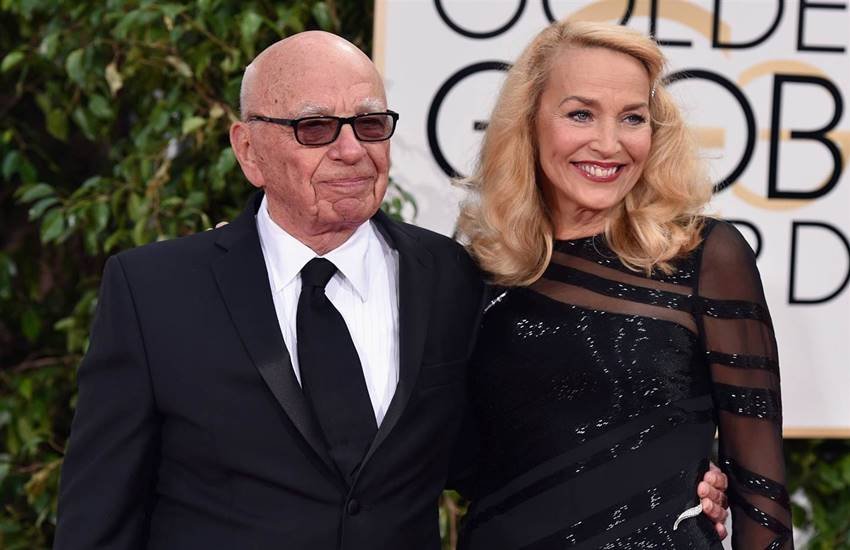 Rupert Murdoch, Jerry Hall, News Corp, marriage, wedding , Rupert Murdoch marries Jerry Hall in London,news, India news,International News,International News in India ,London ,London news