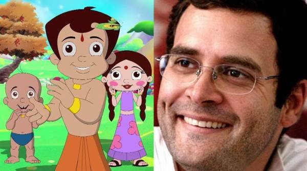 rahul gandhi chhota bheem, rahul gandhi speech, rahul gandhi chhota bheem mashup, rahul gandhi speech in lok sabha, Chhota Bheem, funny, mashup, Rahul
