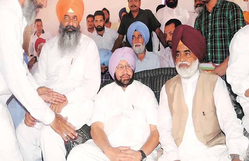 Punjab congress president, Captain Amarinder Singh, Punjab government, Governor Kaptan Singh, Punjab Governor Kaptan Singh, Punjab Chief minister, Parkash Singh Badal, Badal, SYL, Sutlej-Yamuna Link, NDA government