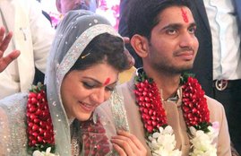 mulayam singh yadav, rajlakshmi, Lucknow, Mulayam singh Family, Bride rajlakshmi, Aditya, Aditya Rajlakshmi wedding