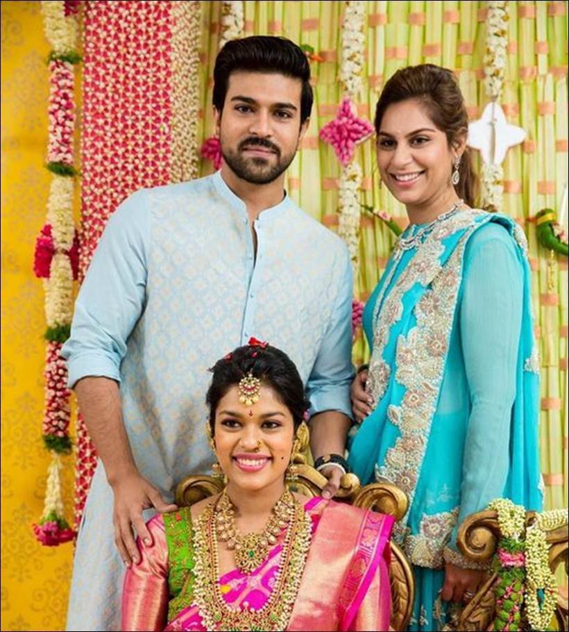 chiranjeevi, srija, sreeja, sreeja's wedding pics, srija wedding, sreeja wedding, sreeja wedding celebrations, sreeja wedding photos, sreeja wedding chiranjeevi, chiranjeevi's daughter