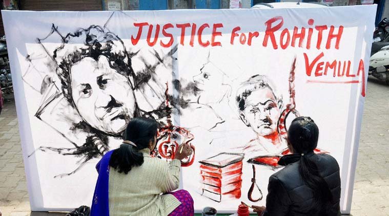 Hyderabad University, Rohith Vemula, Kanhaiya Kumar, Hyderabad University protest, Hyderabad students protest, Hyderabad VC Appa Rao Podile
