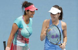 madrid masters, Sania Mirza, Martina Hingis