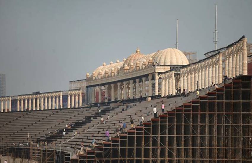 world culture festival, pranab mukherjee, sri sri ravi shankar, art of living festival, world culture festival yamuna bank, yamuna bank art of living event, NGT, president world culture festival, delhi news, india news, latest news, श्री श्री रविशंकर, राष्ट्रपति प्रणब मुखर्जी आर्ट ऑफ लिविंग फाउंडेशन, वर्ल्ड कल्चर फेस्टिवल, यमुना नदी , विश्व सांस्कृतिक महोत्सव