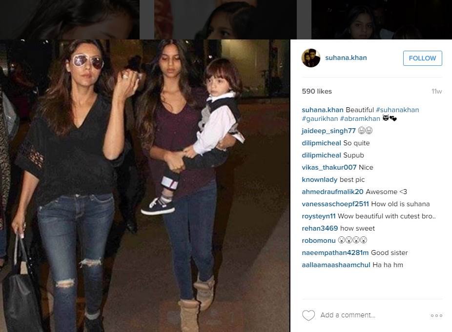 Shah Rukh Khan, Suhana Khan, Suhana friends, Gauri, Aryan, Suhana, AbRam, SRK, Dilwale, Raees, FAN, #SuhanaKhan, PHOTOS SuhanaKhan, Suhana Khan PICS, SUHANA PICS VIRAL, SRK DAUGHTER, SUHANA PICS