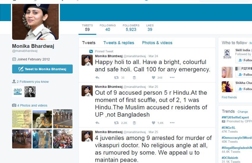 Monika Bhardwaj, Monika Bhardwaj tweets, Delhi doctor Murder, Delhi doctor lynching case, Delhi News, Delhi Latest news, Delhi Monika Bhardwaj, Monika Bhardwaj tweets, Delhi doctor Murder, Delhi doctor lynching case, Delhi News, Delhi Latest news, Delhi