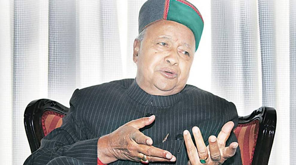 Himachal Pradesh Chief Minister Virbhadra Singh