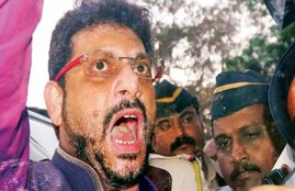 waris Pathan, Owaisi, bharat mata ki jai, AIMIM, Asaduddin Owaisi, Maharasthra Assembly, AIMIM MLA suspended, Assembly suspends AIMIM MLA, BJP, congress, shivsena, NCP, MIM MLA maharashtra, वारिस पठान, एआईएमआईएम, भाजपा, आेवैसी, महाराष्‍ट्र विधानसभा, कांग्रेस, भारत माता की जय
