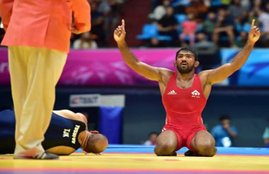 yogeshwar dutt, besik kudukhov, yogeshwar dutt silver medal upgrade, yogeshwar dutt comments, london 2012 olympics, rio 2016 olympics, besik kudukhov russia, besik kudukhov doping, wrestling, sports news, jansatta