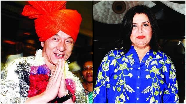 farah khan, farah khan news, farah khan upcoming films, farah khan choreography, farah khan jackie chan, jackie chan india, jackie chan upcoming films, jackie chan kung fu yoga, kung fu yoga news, farah khan jackie chan Photos