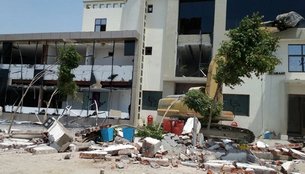 Samajwadi lawmaker","Samjwadi Party","Lucknow","Uttar Pradesh","Akhilesh Yadav","Mulayam Singh Yadav","India","Rampal Yadav building