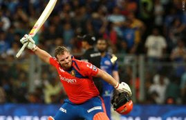 IPL 9, Aaron Finch, Gujarat Lions, Mumbai Indians, GL vs MI, Suresh Raina, Rohit Sharma, Cricket