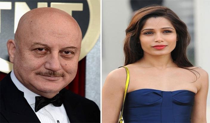 Freida Pinto, Anupam Kher, Love Sonia, Love Sonia cast, Anupam Kher FILM, Anupam Kher freida pinto, Freida Pinto FILM, Freida Pinto UPCOMING FILM, ENTERTAINMENT NEWS