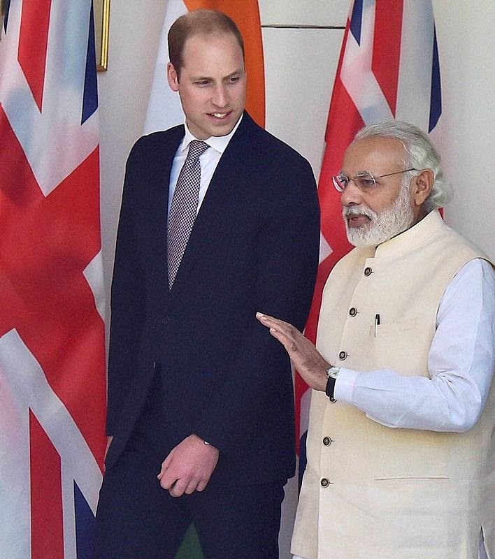 Prince Williams, Catherine, Kate Middleton, Prince Wiiliams india visit, Narendra Modi, Prime minister Narendra Modi, PM Modi, Kate Middleton meets Modi, Prince williams Modi, Modi Prince williams, Prince williams at india gate, Prince williams in New Delhi, Duchess of Cambridge, india news