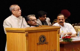 Pranab Mukherjee, President Pranab Mukherjee, Constitution, Supreme Court, Judicial System, Bhopal