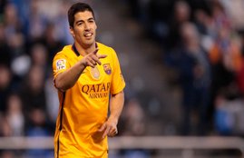 La Liga, Luis Suarez, Barcelona, Deportivo La Coruna, Lionel Messi, Cristiano Ronaldo, Real Madrid