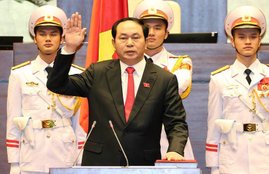 Police Chief, Vietnam President, Tran Dai Quang, Vietnam Police Chief, National Assembly, Vietnam