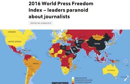 world press freedom index, 2016 world press freedom index, world press freedom Narendra modi, press freedom Reporters without Borders, world press freedom index 2016, world press freedom index India, press freedom india, press freedom narendra modi, press freedom pakistan, press freedom index