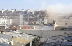 सेंट्रल पेरिस में जोरदार धमाका, उड़ गई 7 मंजिला ईमारत की छत, 17 लोग घायल