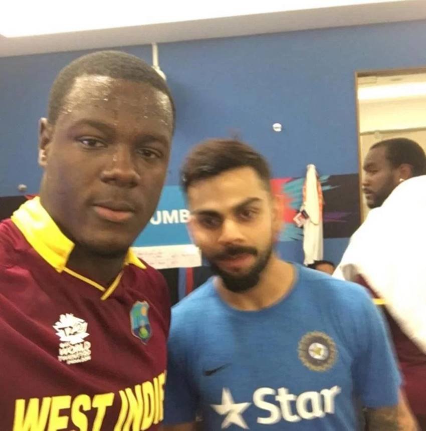 carlos brathwaite, carlos brathwaite ipl, carlos brathwaite rihanna classmate, trident bat company, west indies, world t20, t20 world cup, ben stokes, 4 sixes in 4 balls, west indies cricket, कार्लोस ब्रेथवेट, चार गेंद में लगातार चार छक्‍के, वेस्‍ट इंडीज