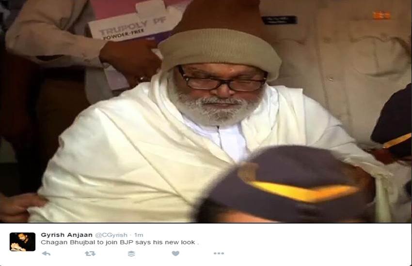 Chhagan Bhujbal viral pic, Bhujbal viral photos, Chhagan Bhujbal, Arthur Road Jail, NCP Bhujbal, NCP leader, St George Hospital, Mumbai, Arthur Road Jail, chhagan bhujbal, ncp, NCP leader, ed case, maharashtra deputy CM, money laundering case, chhagan bhujbal laundering case, chhagan bhujbal story, chhagan bhujbal life story, india news, एनसीपी नेता छगन भुजबल, छगन भुजबल, छगन भुजबल जीवनी