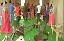 Chhattisgarh Church attack, Chhattisgarh Church attack ,, Bajrang Dal, Church Vandalised, church attack, Religious conversion, evangelist conversion, jai shri ram, Hindu Taliban, intolerance, Religious conversion, evangelist conversion, jai shri ram, Hindu Taliban, intolerance, बजरंग दल, चर्च हमला, बीजेपी, सांप्रदायिक हमला, हिंदू तालिबान