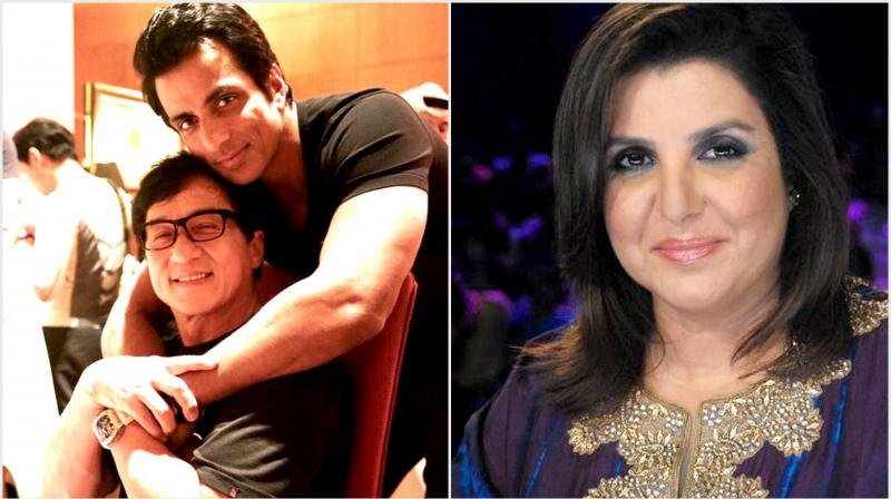 farah khan, farah khan news, farah khan upcoming films, farah khan choreography, farah khan jackie chan, jackie chan india, jackie chan upcoming films, jackie chan kung fu yoga, kung fu yoga news, farah khan jackie chan Photos