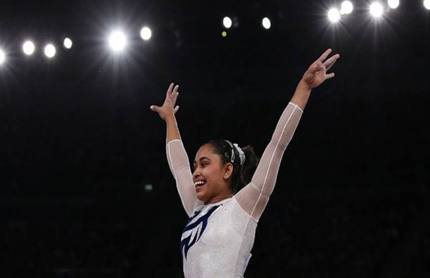 Dipa Karmakar, First Indian Gymnast, First Indian Woman Gymnast, Dipa Karmakar news in hindi, rio olympics, Dipa Karmakar rio olympics, gymnast dipa karmakar, dipa karmakar rio olympics qualify, First Indian Gymnast in rio olympics