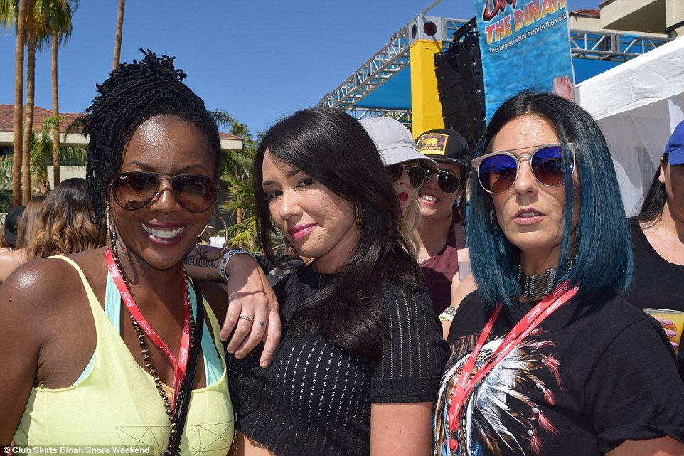 lesbians, Palm Spring, Club Skirts Dinah Shore, lesbians ANA Inspiration, Dinah fest, Dinah fest photos