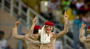 emirates, T20 final, kolkata, eden gardens, emirates crew dance at t20 final, bollywood dance, viral videos
