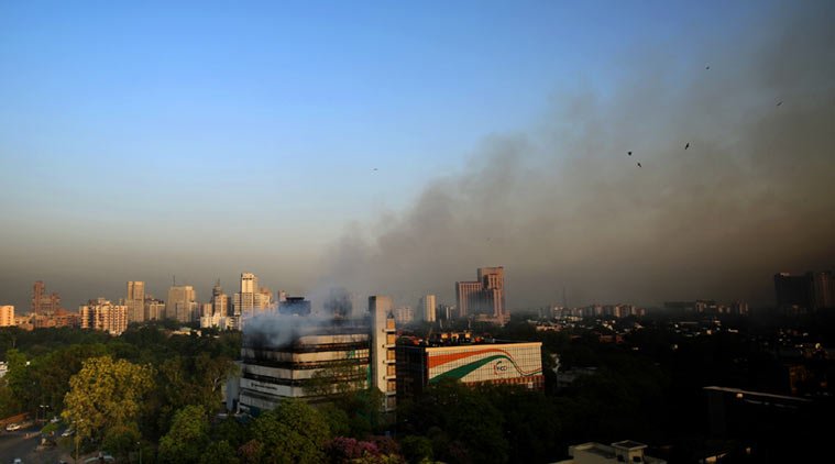 fire in delhi, fire in delhi today, fire in Ficci, massive fire in delhi, fire in delhi national museum, delhi national museum of natural, fire in delhi news, delhi news, latest news, latest news delhi