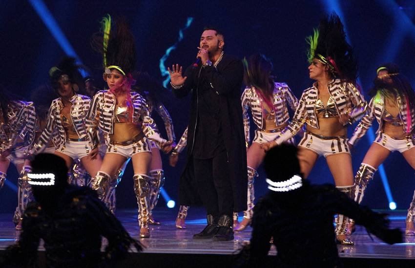 Ranveer Singh,Katrina Kaif,Jacqueline Fernandez,IPL opening ceremony,IPL 9,IPL 2016,Dwayne Bravo, MS Dhoni, rahane, IP 8team, IPL9, IPl2016, cricket, IPL opening ceremony, IPL gallery, IPL9 Photos
