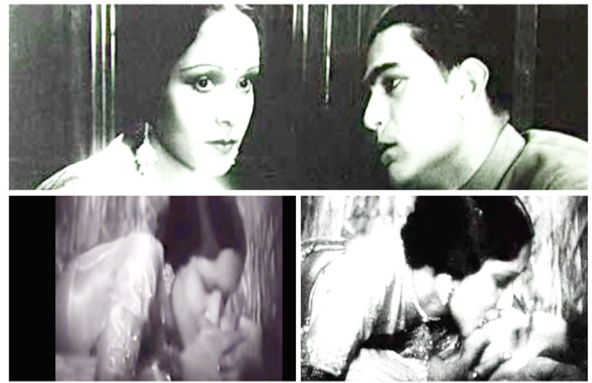 Mother of All Kisses, bollywood forts kisser actress, devika rani kiss, bollywood first kiss. devika rani kiss with himanshi, bollywood gallery