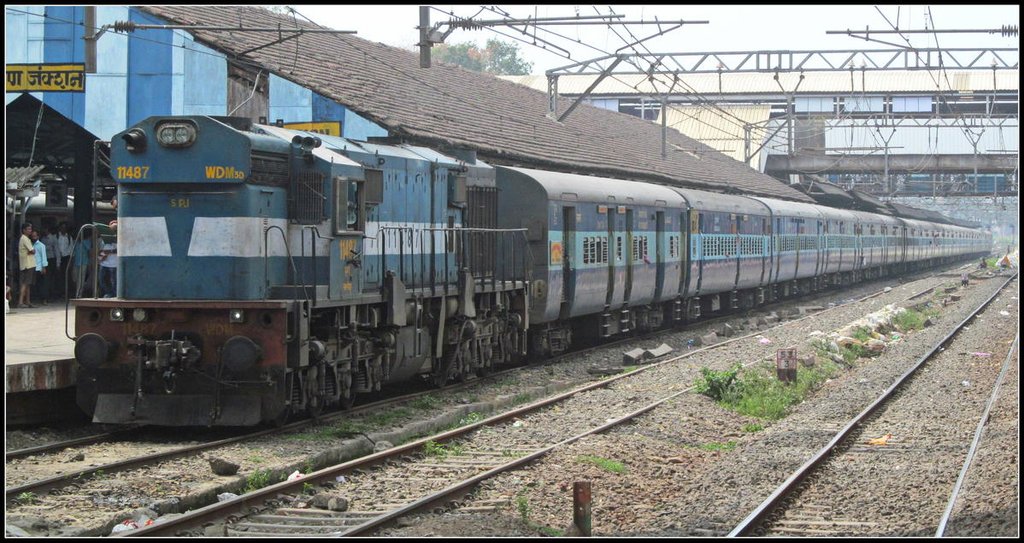 train visit, jansatta article, jansatta dunima mere aage