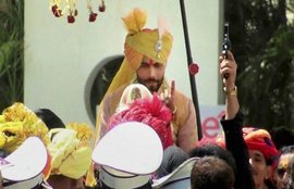 Ravindra Jadeja, Ravindra Jadeja marriage, ravindra jadeja firing, ravindra jadeja celebratory firing, ravindra jadeja wedding, jadeja marriage, jadeja wife, riva solanki, jadeja firing, jadeja marriage firing, रवींद्र जडेजा, जडेजा फायरिंग, जडेजा शादी, जडेजा पत्‍नी"