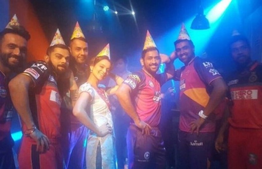 Kangana Ranaut, MS Dhoni, Virat Kohli, Kangana Ranaut MS Dhoni, Kangana Ranaut Virat Kohli, Kangana Dhoni Virat, Rajkumar Hirani, IPL 2016, IPL T20 Cricket League, Entertainment news