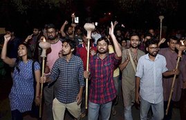 kanhaiya kumar, jnu row, jnu punishment, umar khalid, kanhaiya kumar punishment, kanhaiya refuses to pay fine, jnu students refuse punishment, jnu students rusticated, umar khalid rusticated