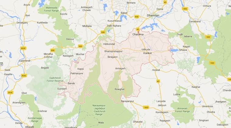 Naxals, pressure blast, CRPF Jawan, civilian, kanker, Chhattisgarh