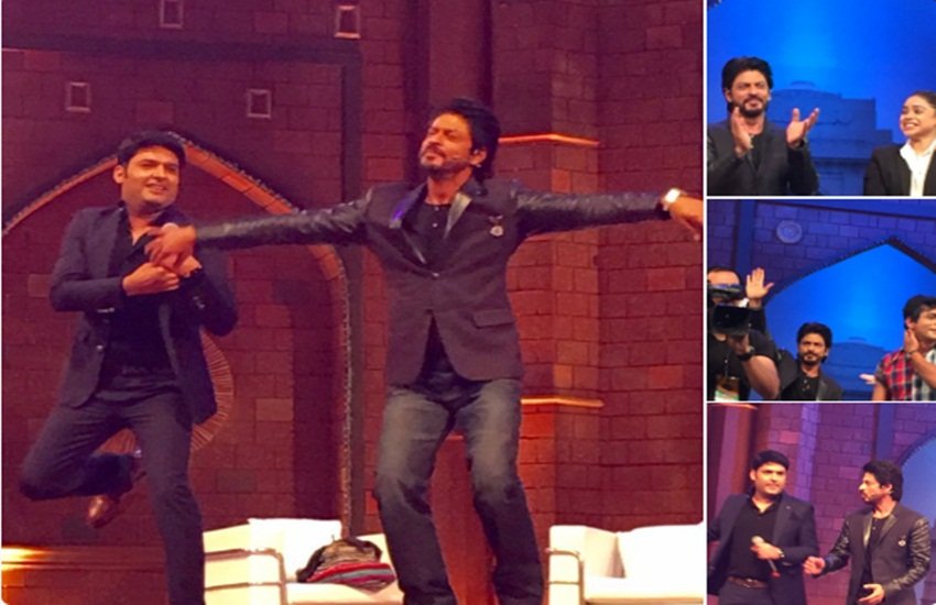 Kapil Sharma, Shah Rukh khan, The kapil Sharma Show, The Kapil Sharma Show live, TKSS, TKSS live, TKSS with SRK, TKSS with SRk live, SRk Kapil Sharma, SRk Kapil, SRK TKSS, SRK TKSS live, Kapil Sharma New Show, The Kapil Sharma Show cast, Sumona Chakraborty, Sunil Grover, Kiku Sharda, Ali Asgar, Chandan Prabhakar, entertainment news, Kapil Sharma-Shah Rukh khan photos, Kapil Sharma, Shah Rukh khan show, kapil sharme new show photos