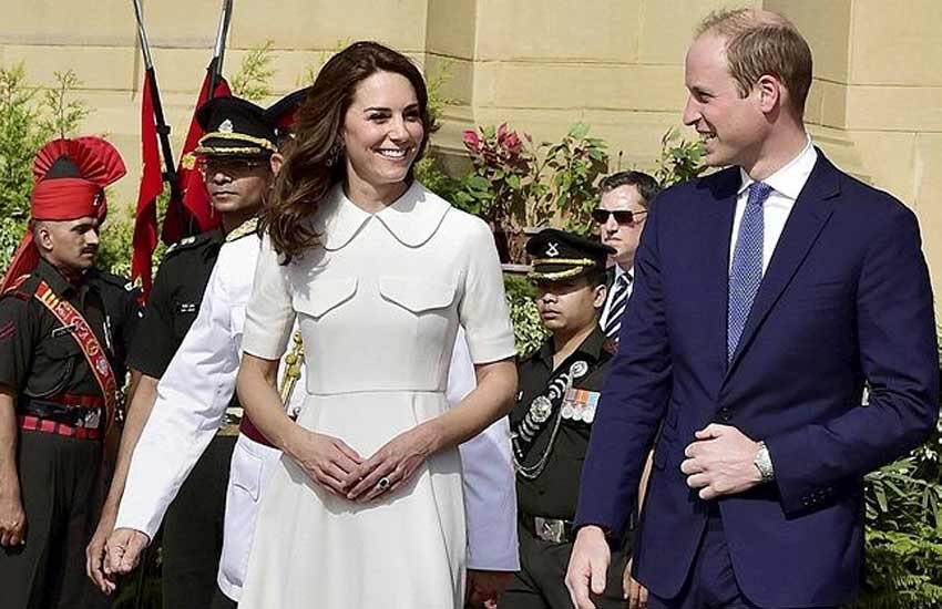 Prince Williams, Kate Middleton, Prince Wiiliams india visit, Kate Middleton meets Modi, Prince williams at india gate, Prince williams in New Delhi, Duchess of Cambridge, india news, kate middleton dress, kate middleton slim figure, kate middleton wears £50 frock, केट मिडलटन, प्रिंस विलियम,
